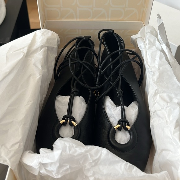 Ulla Johnson ballerina with tie - sz39 - Alexi Pointed Flat - Picture 7 of 8